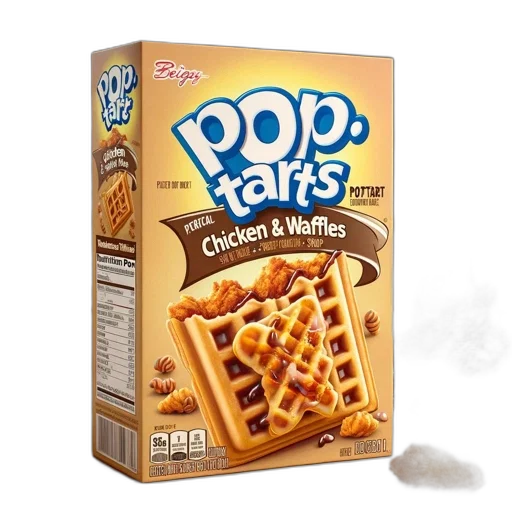 food, pop-tarts, package, features transparent PNG cut-out