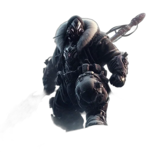 creature, weapon, staff, mask transparent PNG cut-out