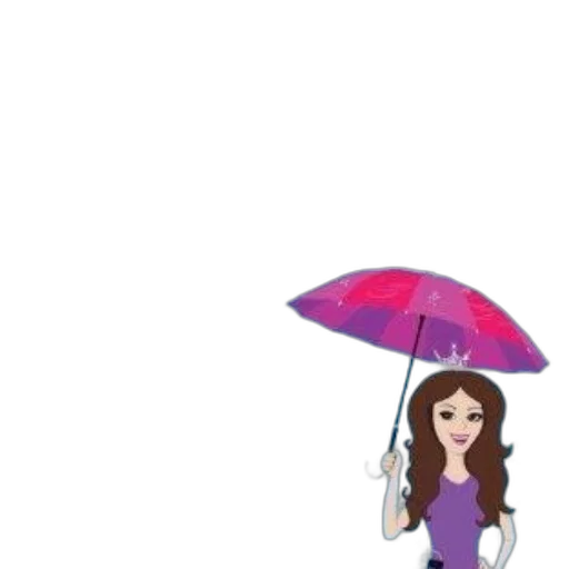 umbrella, cartoon, pixel art, concept art transparent PNG cut-out