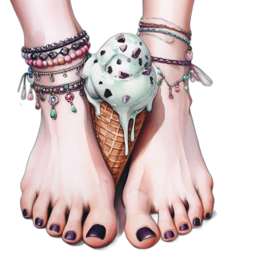 shoes, jewelry, photorealistic, concept art transparent PNG cut-out