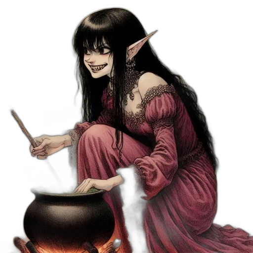 dragon, mask, staff, creature transparent PNG cut-out