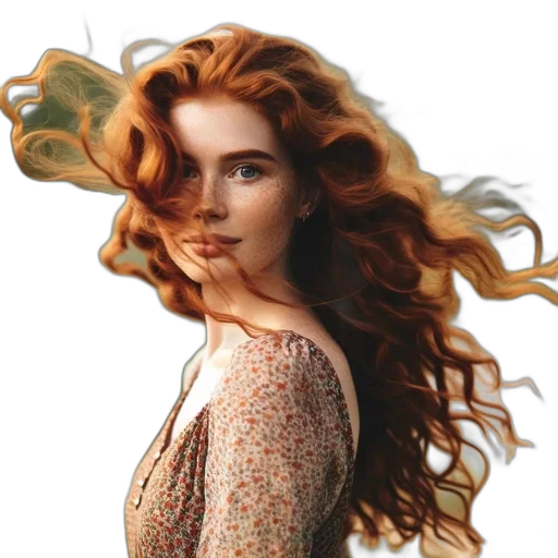 hair, crown, dress, face transparent PNG cut-out