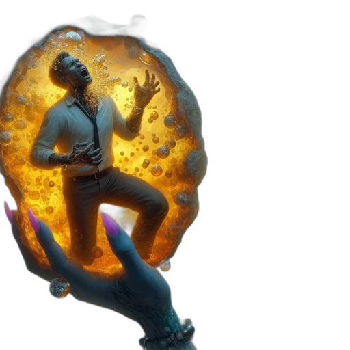 jacket, weapon, 3d render, concept art transparent PNG cut-out