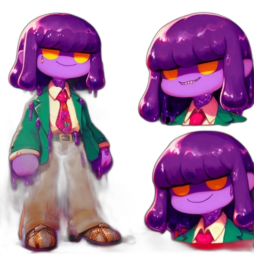 creature, jacket, staff, concept art transparent PNG cut-out