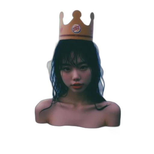 crown, hat, face, jewelry transparent PNG cut-out