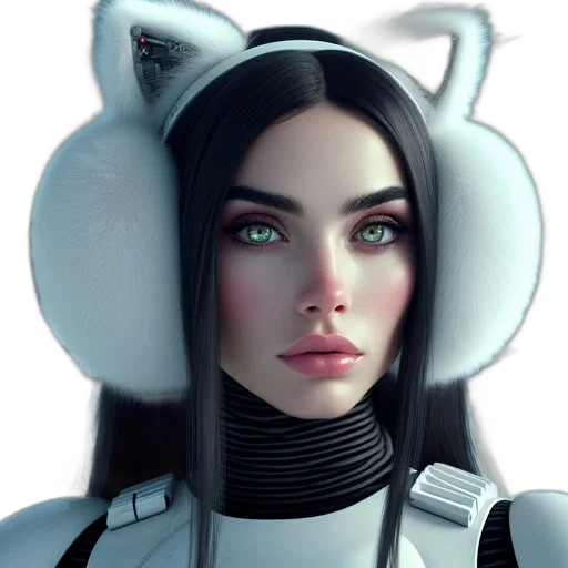 robot, face, mask, fantasy art transparent PNG cut-out