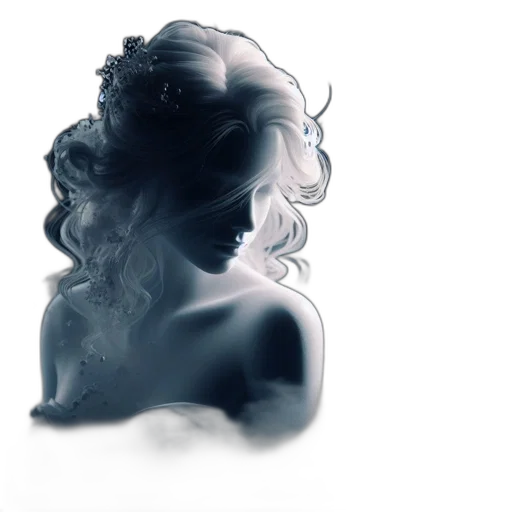 crown, mask, face, hair transparent PNG cut-out