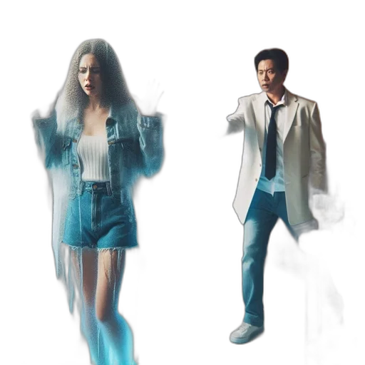 jacket, concept art, 3d render, comic book art transparent PNG cut-out