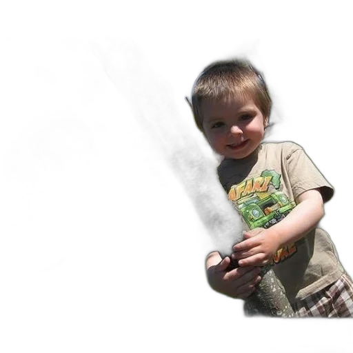 weapon, face, creature, staff transparent PNG cut-out