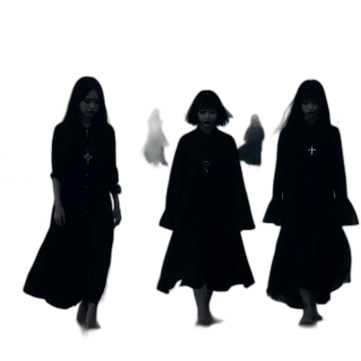 staff, mask, dress, jacket transparent PNG cut-out