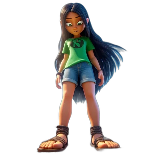 3d render, concept art, cartoon, fantasy art transparent PNG cut-out