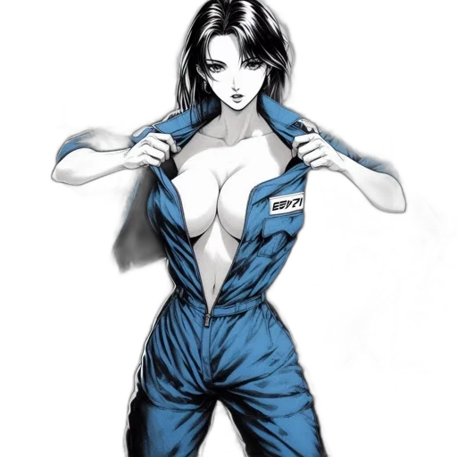 dress, staff, jacket, weapon transparent PNG cut-out