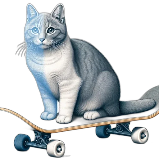 animal, photorealistic, concept art, cartoon transparent PNG cut-out