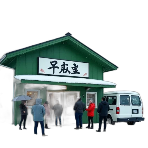 building, staff, food, umbrella transparent PNG cut-out