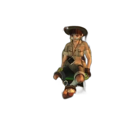 hat, bottle, staff, weapon transparent PNG cut-out