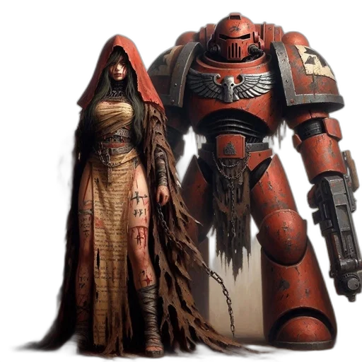 robot, concept art, fantasy art, 3d render transparent PNG cut-out