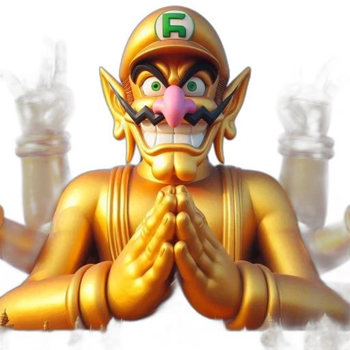 mask, crown, 3d render, concept art transparent PNG cut-out