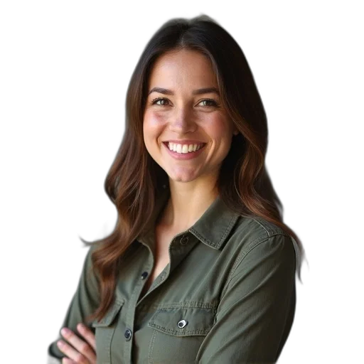 staff, face, jacket, jewelry transparent PNG cut-out
