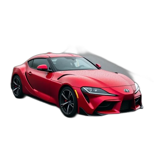 car, weapon, 3d render, photorealistic transparent PNG cut-out