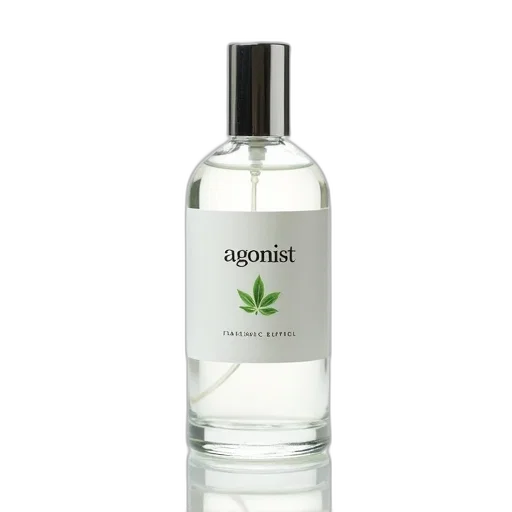 bottle, clear, glass, silver transparent PNG cut-out