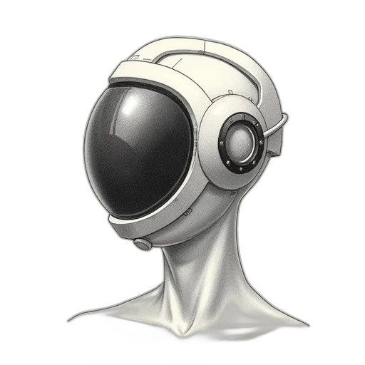 mask, robot, face, staff transparent PNG cut-out