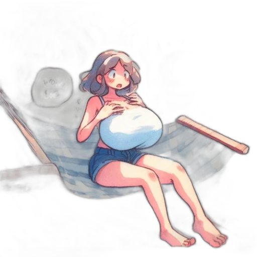 umbrella, dress, staff, watercolor transparent PNG cut-out