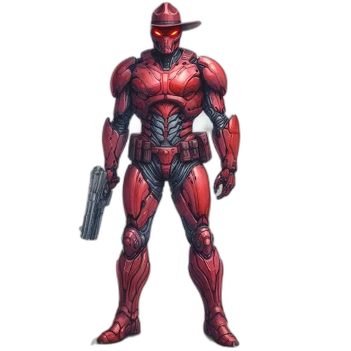 robot, weapon, concept art, comic book art transparent PNG cut-out