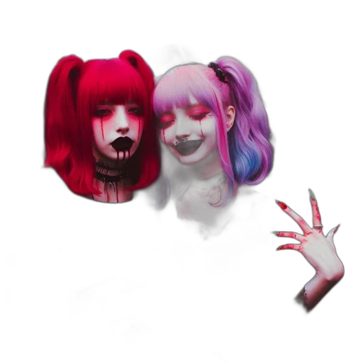mask, anime, concept art, pixel art transparent PNG cut-out