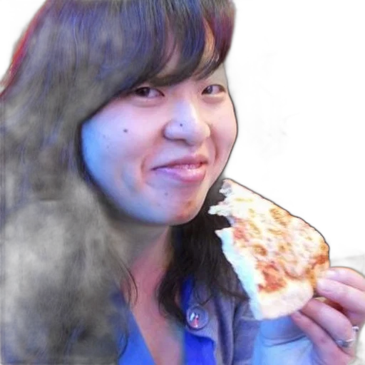 food, face, creature, photorealistic transparent PNG cut-out