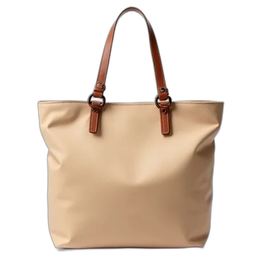3d render, earth tones, beige, leather transparent PNG cut-out