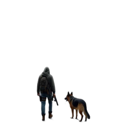 jacket, animal, creature, umbrella transparent PNG cut-out