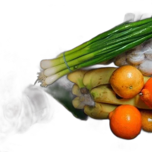 food, photorealistic, variety, fresh transparent PNG cut-out