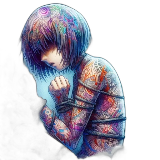 jacket, dress, mask, robot transparent PNG cut-out