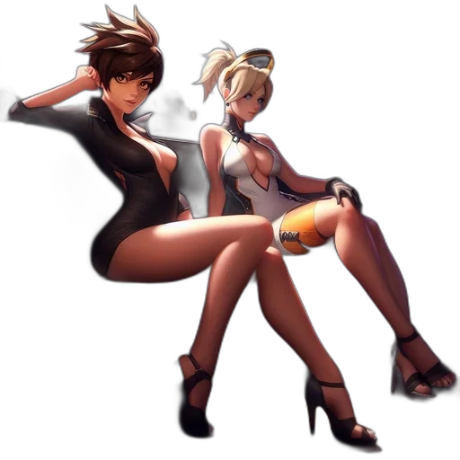 dress, shoes, weapon, concept art transparent PNG cut-out