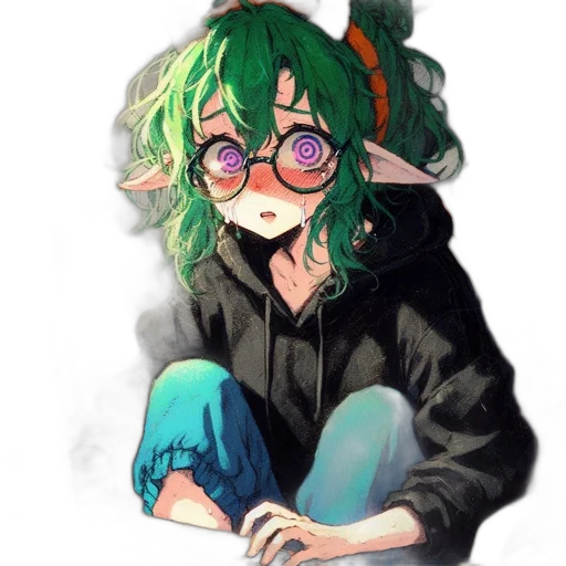 mask, staff, creature, hat transparent PNG cut-out