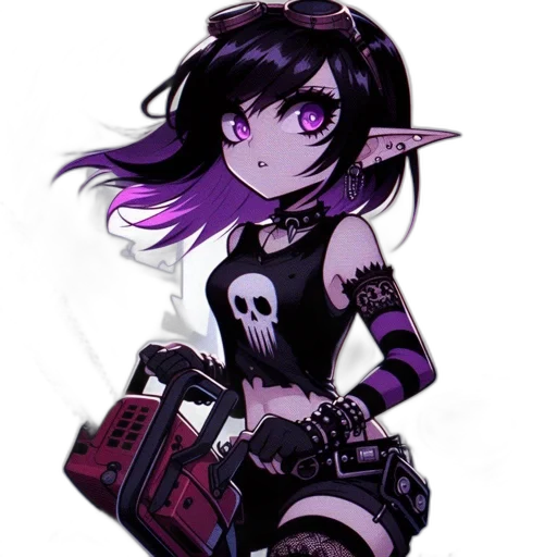 staff, robot, weapon, cyberpunk transparent PNG cut-out