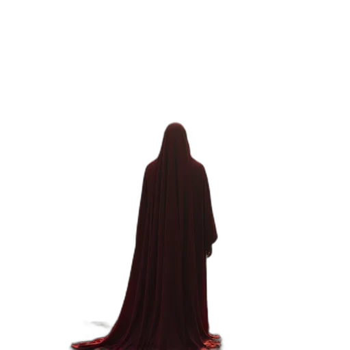 dress, staff, jacket, creature transparent PNG cut-out