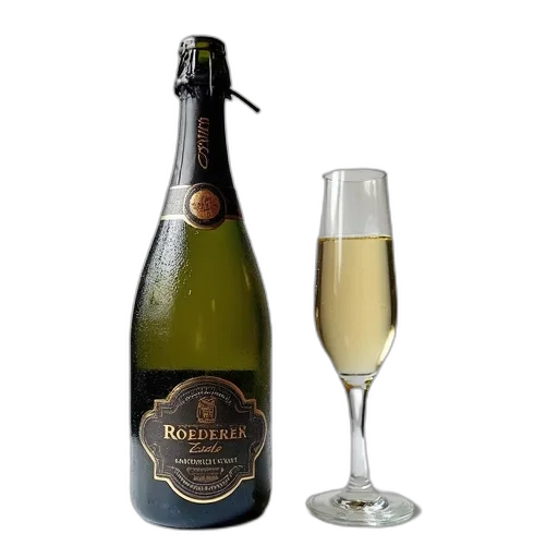 bottle, roederer, estate, anderson transparent PNG cut-out