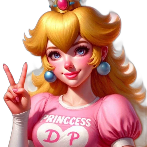 crown, dress, face, concept art transparent PNG cut-out