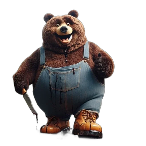 staff, animal, concept art, 3d render transparent PNG cut-out
