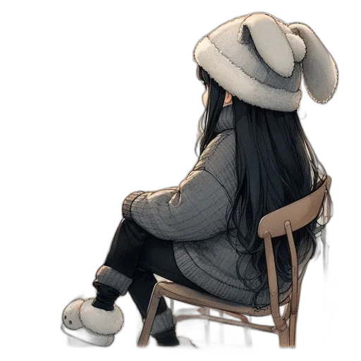 hat, dress, jacket, shoes transparent PNG cut-out
