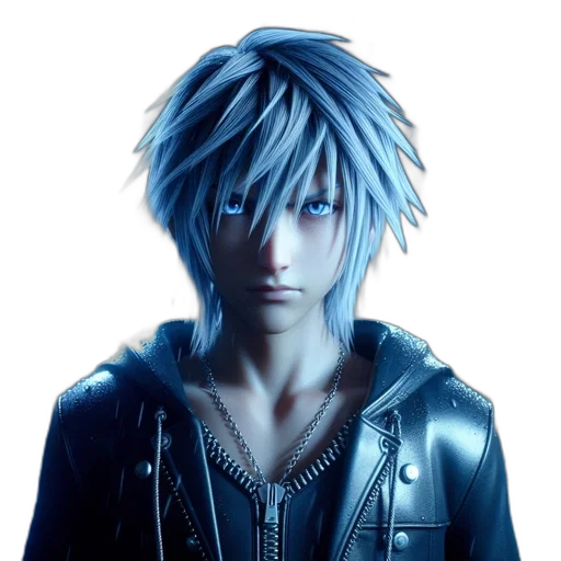 jacket, face, concept art, photorealistic transparent PNG cut-out