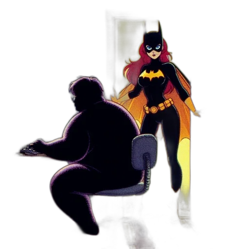 concept art, comic book art, pixel art, cartoon transparent PNG cut-out