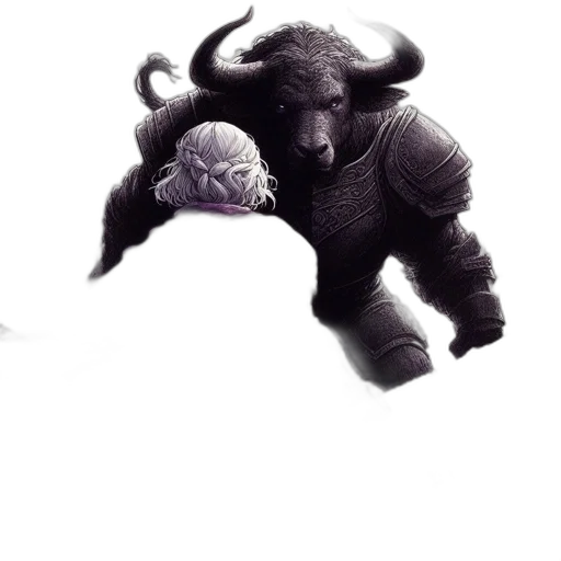 creature, animal, mask, concept art transparent PNG cut-out
