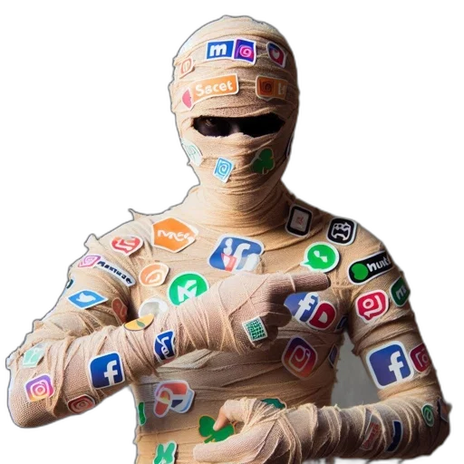jacket, robot, mask, staff transparent PNG cut-out