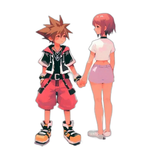 dress, jacket, concept art, pixel art transparent PNG cut-out