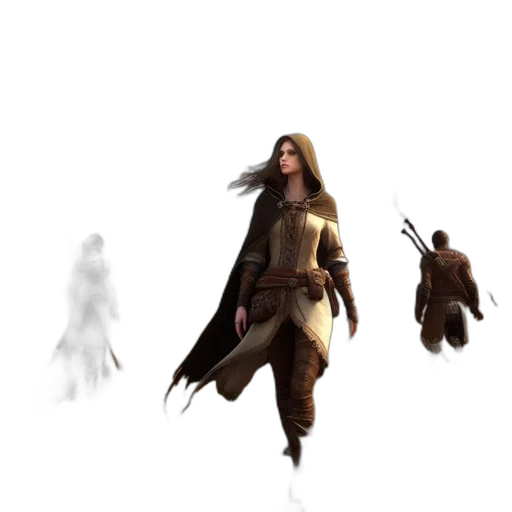 creature, weapon, staff, sword transparent PNG cut-out