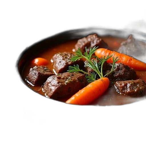 food, photorealistic, 3d render, beef transparent PNG cut-out