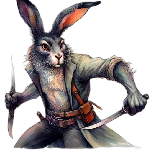 staff, animal, fantasy art, concept art transparent PNG cut-out