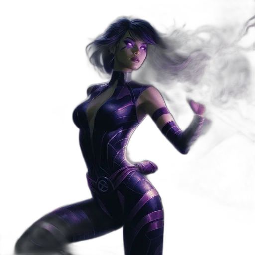 concept art, comic book art, fantasy art, cyberpunk transparent PNG cut-out
